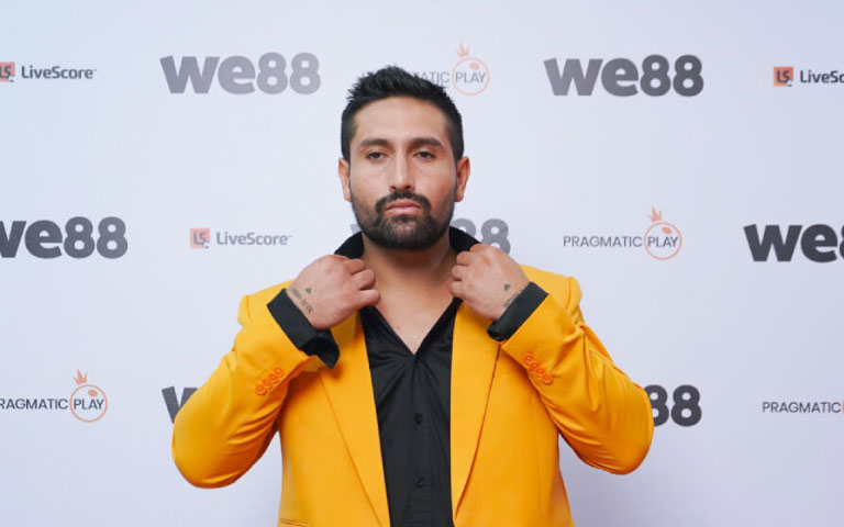 WE88 Brand Ambassador Gaston Castano for the 2021/2022 Campaign