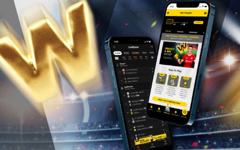 WE88 Official LiveScore Event Partner for the 2022/2023 Season